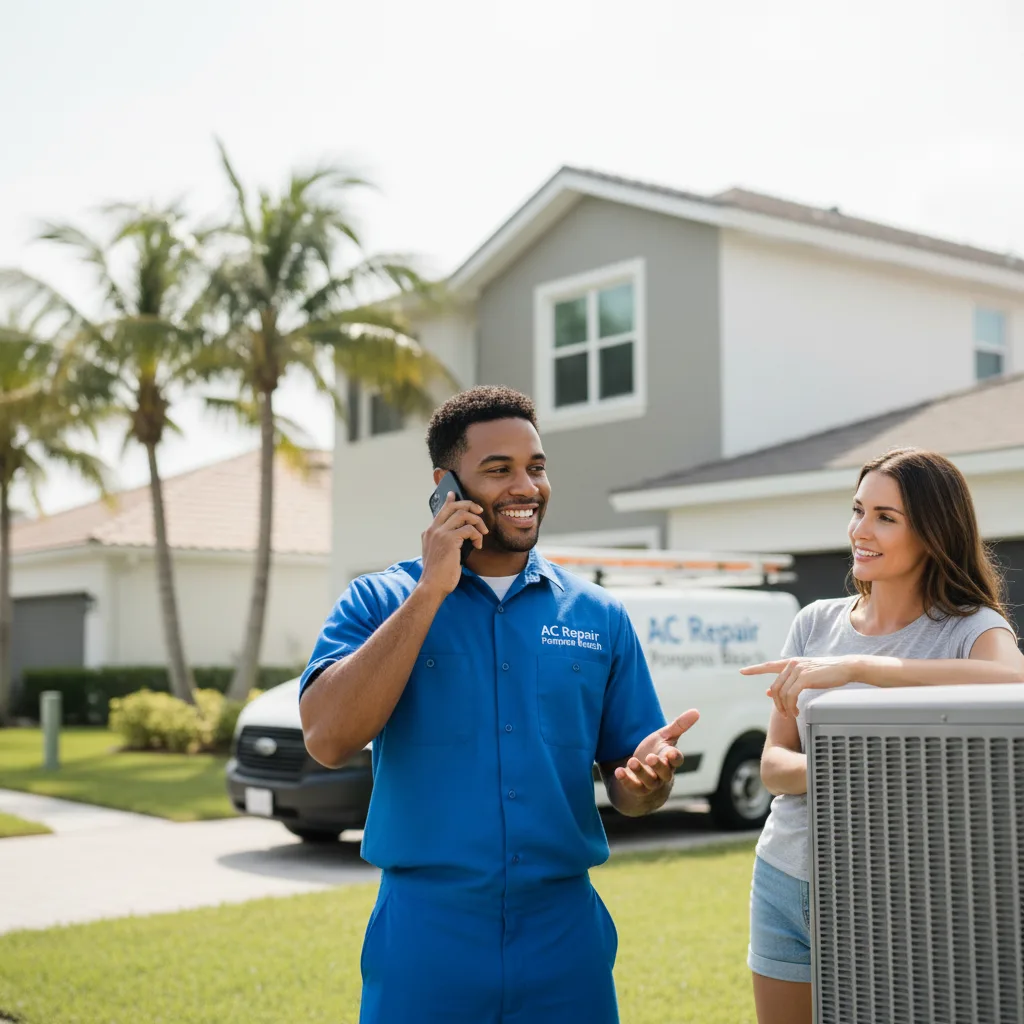 AC Repair Pompano Beach customer support in Crownpoint